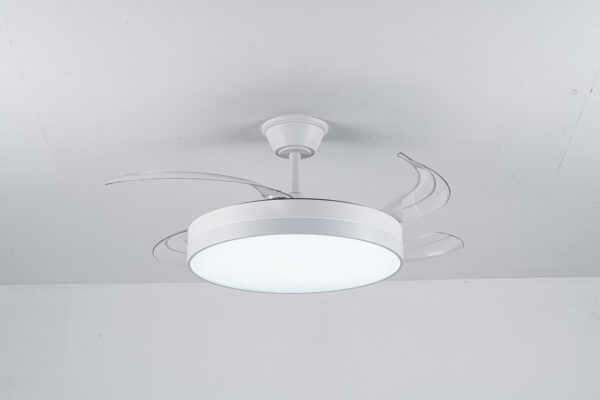 VENTILADOR TETO ISIS - SL ILUMINAÇÃO C/CONTROLE REMOTO BIVOLT