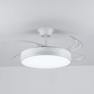 VENTILADOR TETO ISIS - SL ILUMINAÇÃO C/CONTROLE REMOTO BIVOLT