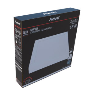 PAINEL PLAFON 18W BRANCO AVANT
