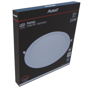 PAINEL PLAFON LED 24W BRANCO AVANT