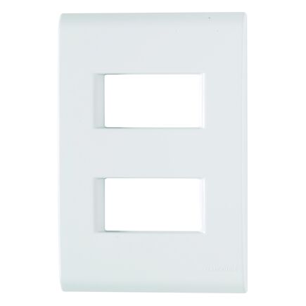 PLACAS C/ SUPORTE 4X2 TRAMONTINA LIZ BRANCA - Imagem 3