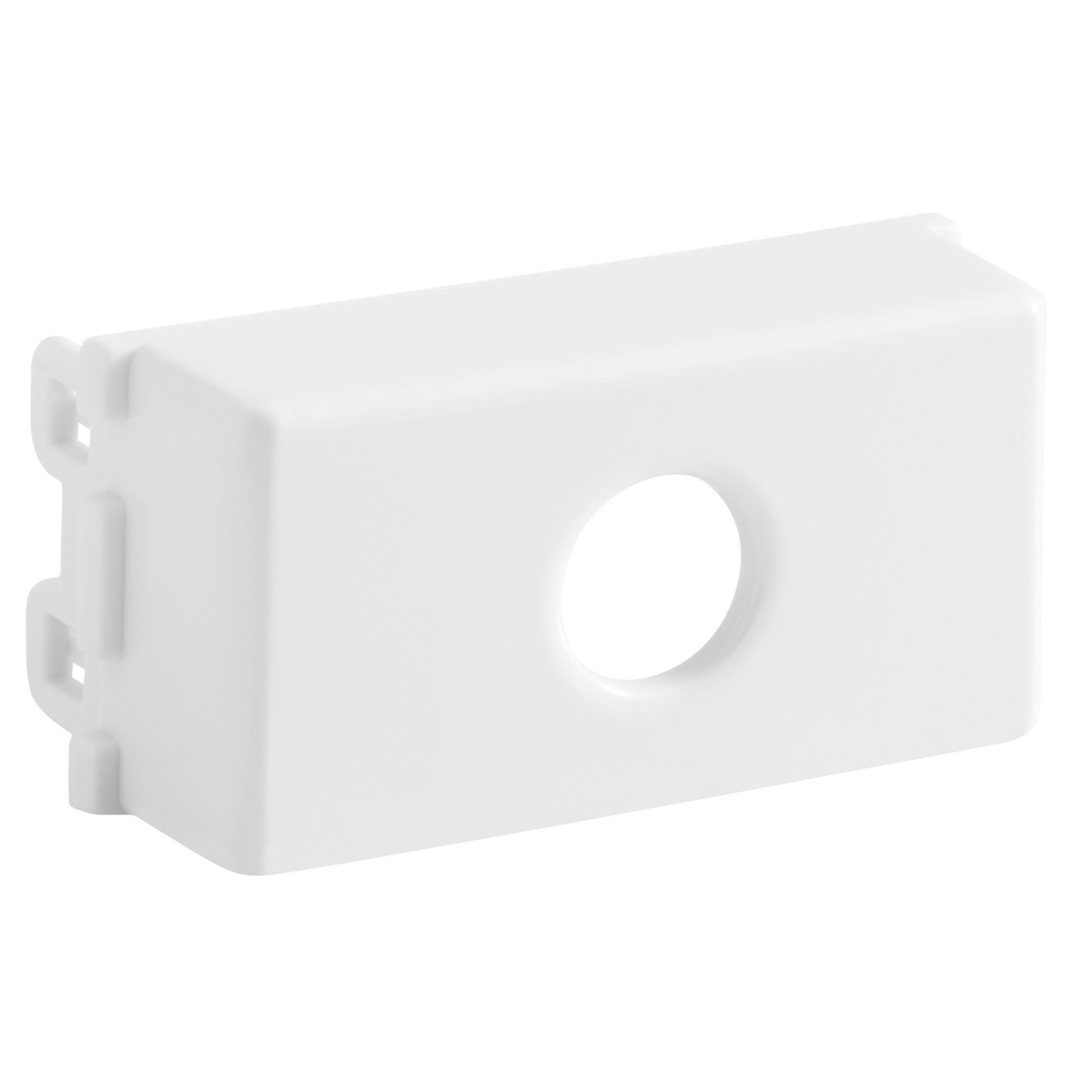 MÓDULO TAMPO COM 1 FURO 9,5MM TRAMONTINA BRANCO